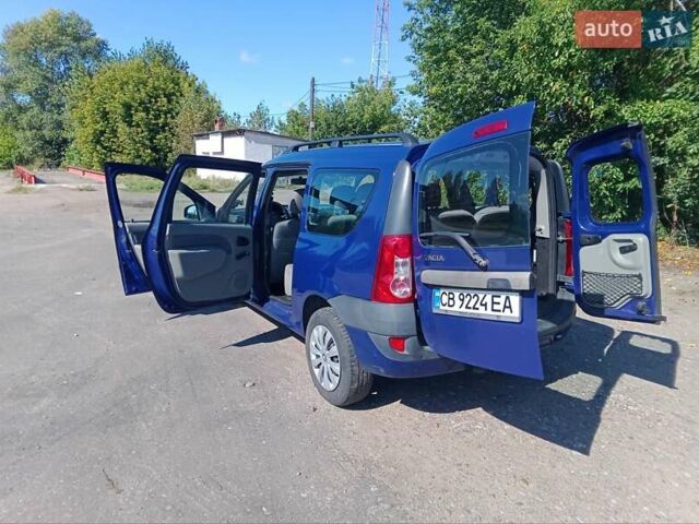 Синий Дачия Logan MCV, объемом двигателя 1.6 л и пробегом 230 тыс. км за 4600 $, фото 10 на Automoto.ua