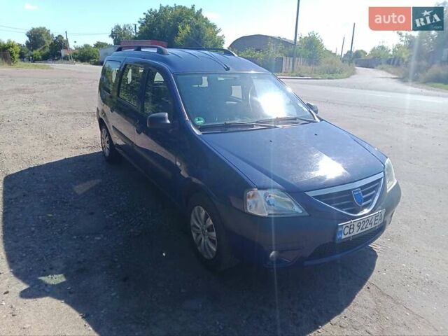 Синий Дачия Logan MCV, объемом двигателя 1.6 л и пробегом 230 тыс. км за 4600 $, фото 2 на Automoto.ua