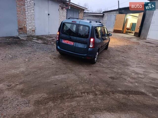 Синий Дачия Logan MCV, объемом двигателя 1.6 л и пробегом 175 тыс. км за 5950 $, фото 6 на Automoto.ua