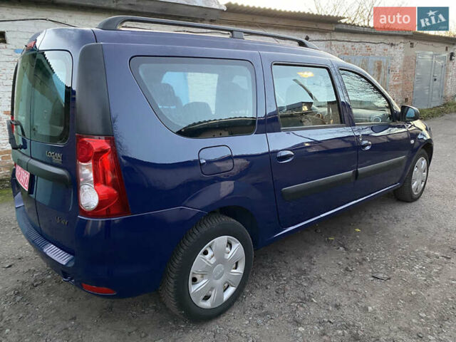 Синій Дачія Logan MCV, об'ємом двигуна 1.6 л та пробігом 162 тис. км за 6000 $, фото 14 на Automoto.ua
