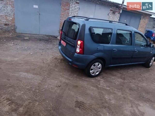 Синий Дачия Logan MCV, объемом двигателя 1.6 л и пробегом 175 тыс. км за 5950 $, фото 5 на Automoto.ua