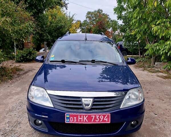 Синий Дачия Logan MCV, объемом двигателя 1.6 л и пробегом 160 тыс. км за 6300 $, фото 4 на Automoto.ua
