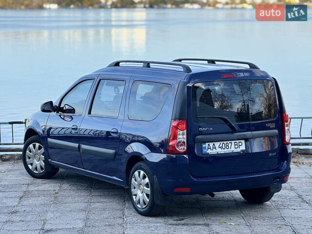 Синій Дачія Logan MCV, об'ємом двигуна 1.6 л та пробігом 197 тис. км за 6300 $, фото 10 на Automoto.ua