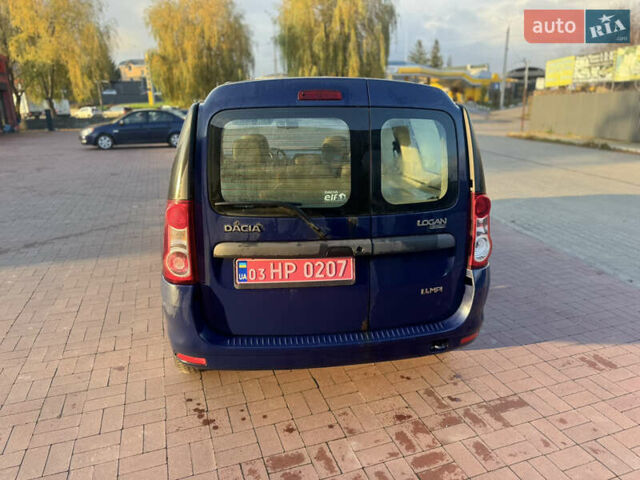 Синій Дачія Logan MCV, об'ємом двигуна 1.4 л та пробігом 185 тис. км за 3999 $, фото 4 на Automoto.ua
