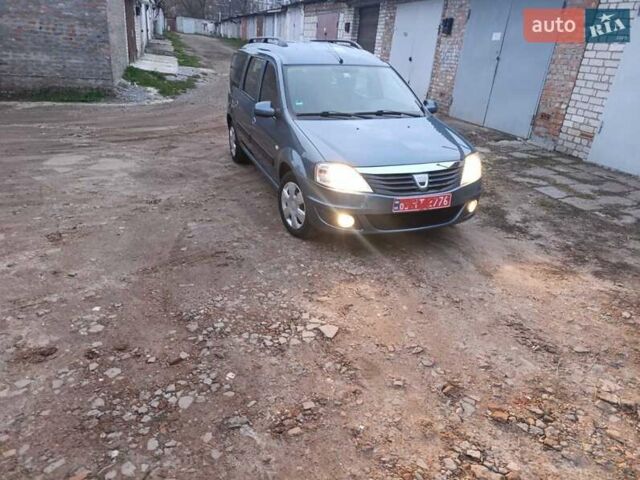 Синий Дачия Logan MCV, объемом двигателя 1.6 л и пробегом 175 тыс. км за 5950 $, фото 1 на Automoto.ua