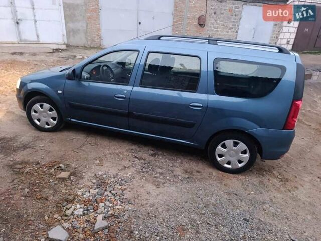 Синий Дачия Logan MCV, объемом двигателя 1.6 л и пробегом 175 тыс. км за 5950 $, фото 9 на Automoto.ua