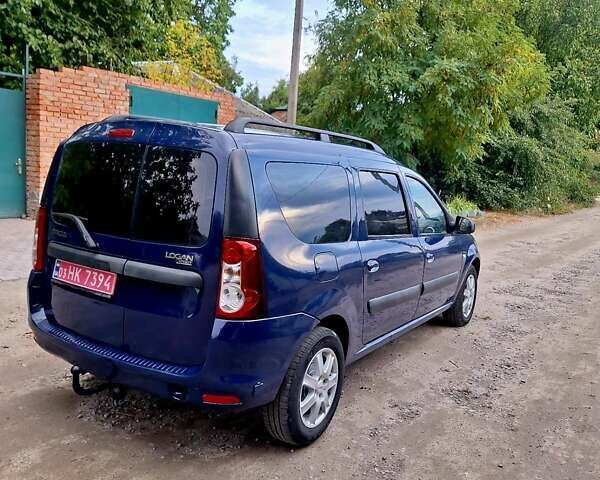Синий Дачия Logan MCV, объемом двигателя 1.6 л и пробегом 160 тыс. км за 6300 $, фото 1 на Automoto.ua