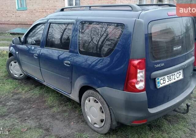 Синий Дачия Logan MCV, объемом двигателя 1.4 л и пробегом 275 тыс. км за 5000 $, фото 3 на Automoto.ua