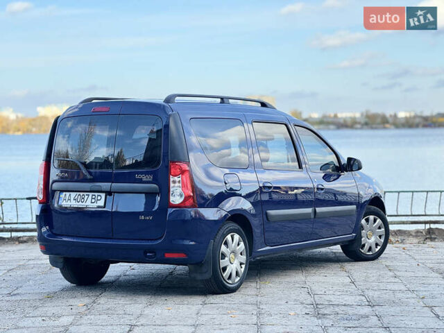 Синій Дачія Logan MCV, об'ємом двигуна 1.6 л та пробігом 197 тис. км за 6300 $, фото 13 на Automoto.ua