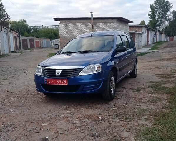 Синий Дачия Logan MCV, объемом двигателя 1.4 л и пробегом 185 тыс. км за 5100 $, фото 12 на Automoto.ua