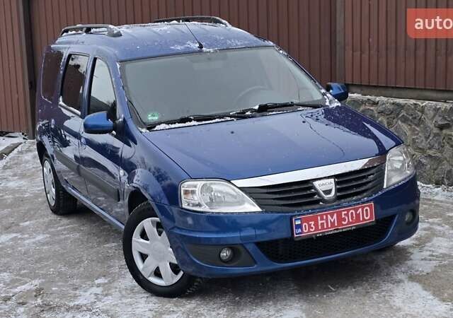 Синий Дачия Logan MCV, объемом двигателя 1.6 л и пробегом 197 тыс. км за 6799 $, фото 7 на Automoto.ua