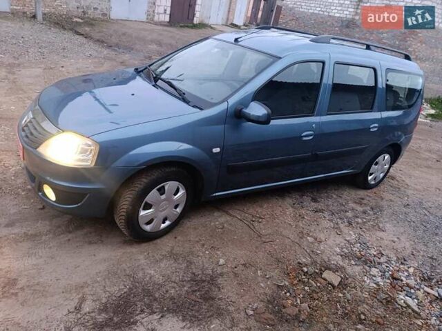 Синий Дачия Logan MCV, объемом двигателя 1.6 л и пробегом 175 тыс. км за 5950 $, фото 8 на Automoto.ua