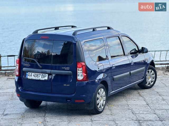 Синій Дачія Logan MCV, об'ємом двигуна 1.6 л та пробігом 197 тис. км за 6300 $, фото 14 на Automoto.ua