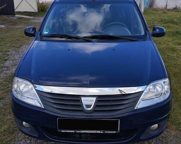 Дачия Logan MCV 2010 в Хмельницком на Automoto.ua Синий Дачия Logan MCV, объемом двигателя 1.6 л и пробегом 148 тыс. км за 5500 $, фото 1 на Automoto.ua