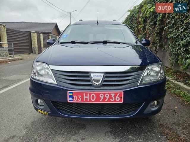 Дачия Logan MCV 2010 в Виннице на Automoto.ua Синий Дачия Logan MCV, объемом двигателя 1.6 л и пробегом 192 тыс. км за 5950 $, фото 3 на Automoto.ua