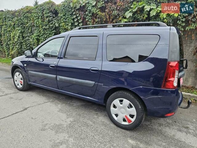 Дачия Logan MCV 2010 в Виннице на Automoto.ua Синий Дачия Logan MCV, объемом двигателя 1.6 л и пробегом 192 тыс. км за 5950 $, фото 9 на Automoto.ua
