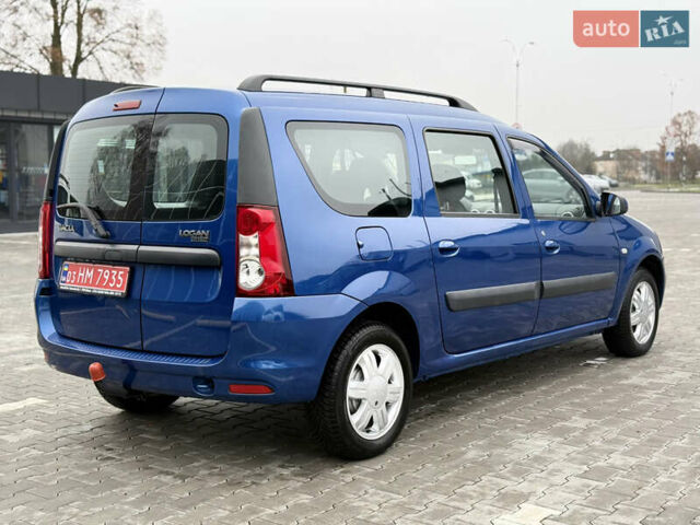 Синий Дачия Logan MCV, объемом двигателя 1.6 л и пробегом 200 тыс. км за 6400 $, фото 9 на Automoto.ua