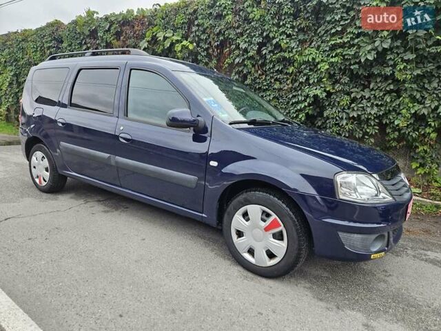 Дачия Logan MCV 2010 в Виннице на Automoto.ua Синий Дачия Logan MCV, объемом двигателя 1.6 л и пробегом 192 тыс. км за 5950 $, фото 5 на Automoto.ua