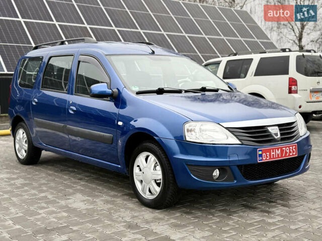 Синий Дачия Logan MCV, объемом двигателя 1.6 л и пробегом 200 тыс. км за 6400 $, фото 11 на Automoto.ua