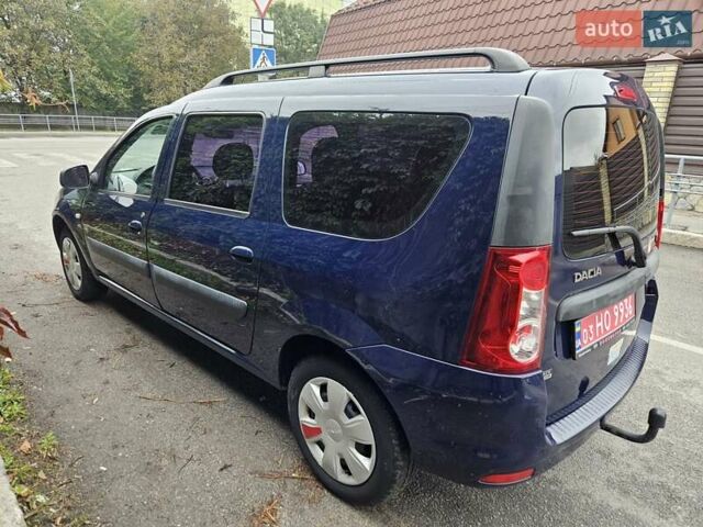 Дачия Logan MCV 2010 в Виннице на Automoto.ua Синий Дачия Logan MCV, объемом двигателя 1.6 л и пробегом 192 тыс. км за 5950 $, фото 10 на Automoto.ua