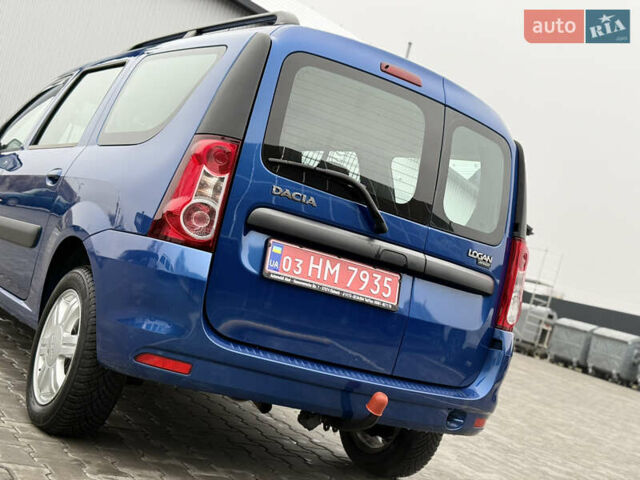 Синий Дачия Logan MCV, объемом двигателя 1.6 л и пробегом 200 тыс. км за 6400 $, фото 23 на Automoto.ua