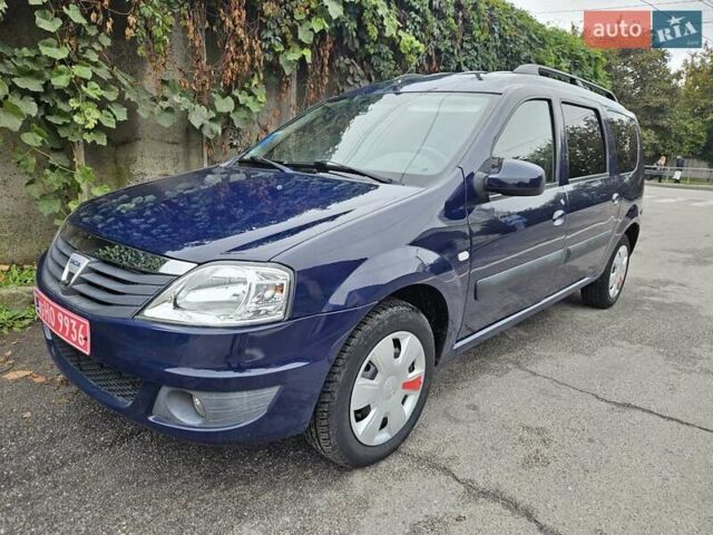 Дачия Logan MCV 2010 в Виннице на Automoto.ua Синий Дачия Logan MCV, объемом двигателя 1.6 л и пробегом 192 тыс. км за 5950 $, фото 7 на Automoto.ua