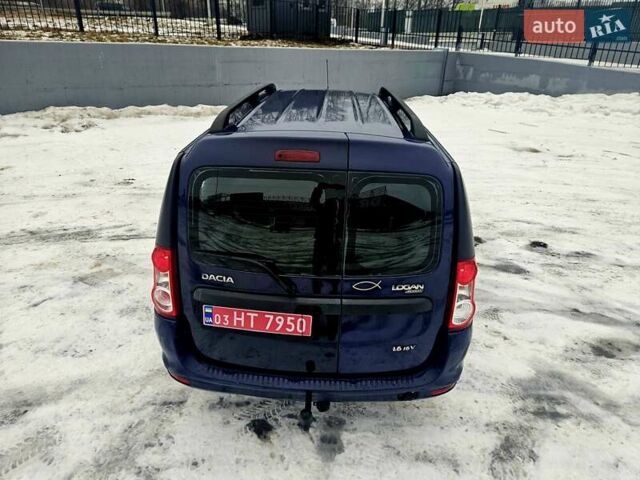 Синий Дачия Logan MCV, объемом двигателя 1.6 л и пробегом 194 тыс. км за 5900 $, фото 53 на Automoto.ua