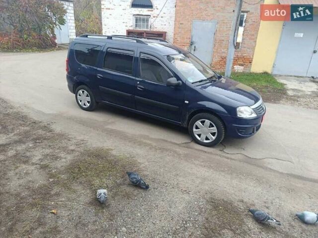 Дачия Logan MCV 2011 в Конотопе на Automoto.ua Синий Дачия Logan MCV, объемом двигателя 1.6 л и пробегом 170 тыс. км за 5800 $, фото 11 на Automoto.ua