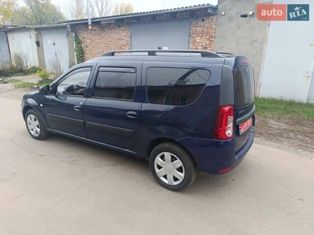 Дачия Logan MCV 2011 в Конотопе на Automoto.ua Синий Дачия Logan MCV, объемом двигателя 1.6 л и пробегом 170 тыс. км за 5800 $, фото 2 на Automoto.ua