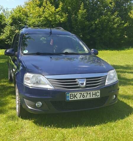 Синий Дачия Logan MCV, объемом двигателя 1.6 л и пробегом 246 тыс. км за 5750 $, фото 9 на Automoto.ua