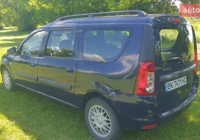 Синий Дачия Logan MCV, объемом двигателя 1.6 л и пробегом 246 тыс. км за 5750 $, фото 11 на Automoto.ua