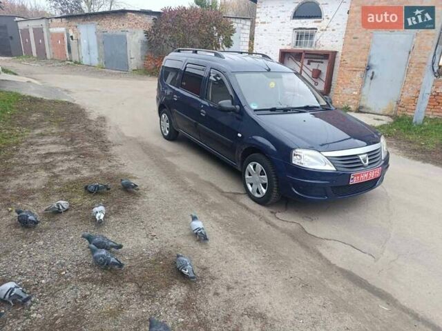 Дачия Logan MCV 2011 в Конотопе на Automoto.ua Синий Дачия Logan MCV, объемом двигателя 1.6 л и пробегом 170 тыс. км за 5800 $, фото 9 на Automoto.ua