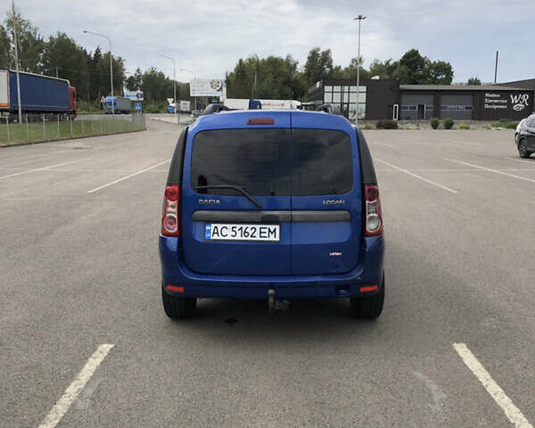 Синий Дачия Logan MCV, объемом двигателя 1.6 л и пробегом 140 тыс. км за 4500 $, фото 4 на Automoto.ua