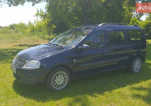 Дачия Logan MCV 2011 в Ровно на Automoto.ua Синий Дачия Logan MCV, объемом двигателя 1.6 л и пробегом 245 тыс. км за 5750 $, фото 11 на Automoto.ua