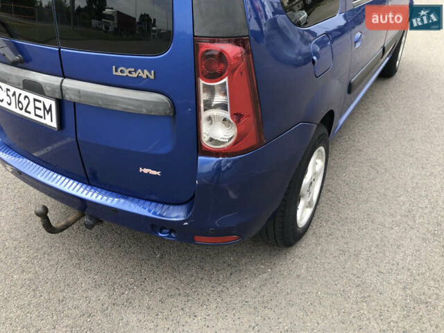 Синий Дачия Logan MCV, объемом двигателя 1.6 л и пробегом 140 тыс. км за 4500 $, фото 10 на Automoto.ua