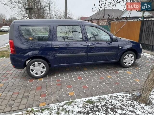 Синий Дачия Logan MCV, объемом двигателя 1.6 л и пробегом 226 тыс. км за 6300 $, фото 4 на Automoto.ua