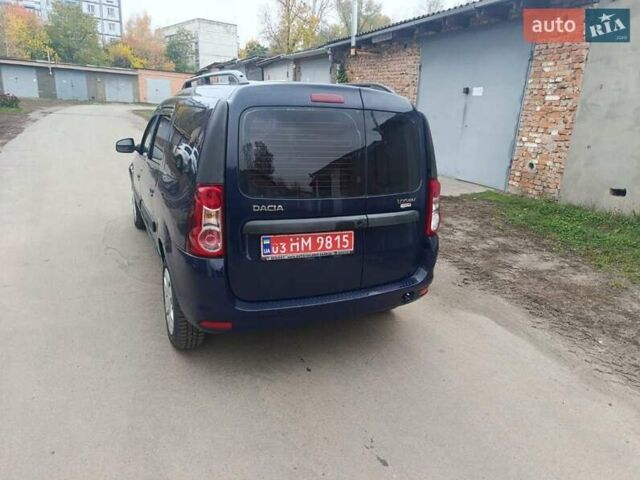 Дачия Logan MCV 2011 в Конотопе на Automoto.ua Синий Дачия Logan MCV, объемом двигателя 1.6 л и пробегом 170 тыс. км за 5800 $, фото 24 на Automoto.ua