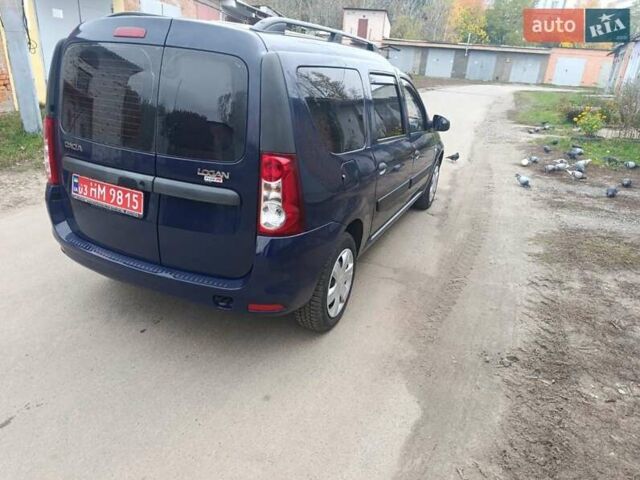 Дачия Logan MCV 2011 в Конотопе на Automoto.ua Синий Дачия Logan MCV, объемом двигателя 1.6 л и пробегом 170 тыс. км за 5800 $, фото 23 на Automoto.ua