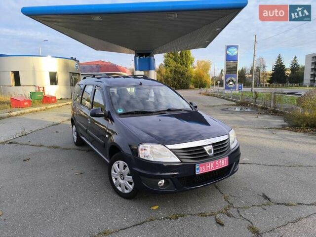 Синий Дачия Logan MCV, объемом двигателя 1.5 л и пробегом 211 тыс. км за 6700 $, фото 1 на Automoto.ua
