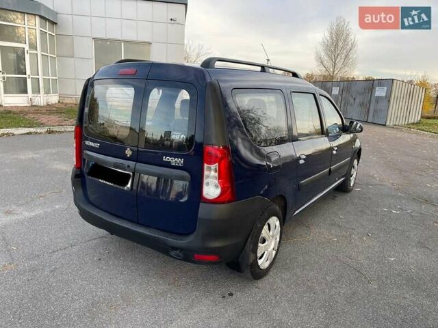 Синій Дачія Logan MCV, об'ємом двигуна 1.6 л та пробігом 215 тис. км за 5100 $, фото 5 на Automoto.ua