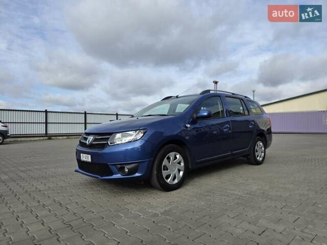 Дачия Logan MCV 2013 в Луцке на Automoto.ua Синий Дачия Logan MCV, объемом двигателя 0.9 л и пробегом 163 тыс. км за 5550 $, фото 2 на Automoto.ua