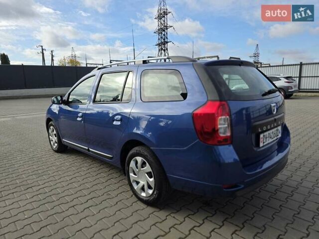 Дачия Logan MCV 2013 в Луцке на Automoto.ua Синий Дачия Logan MCV, объемом двигателя 0.9 л и пробегом 163 тыс. км за 5550 $, фото 5 на Automoto.ua
