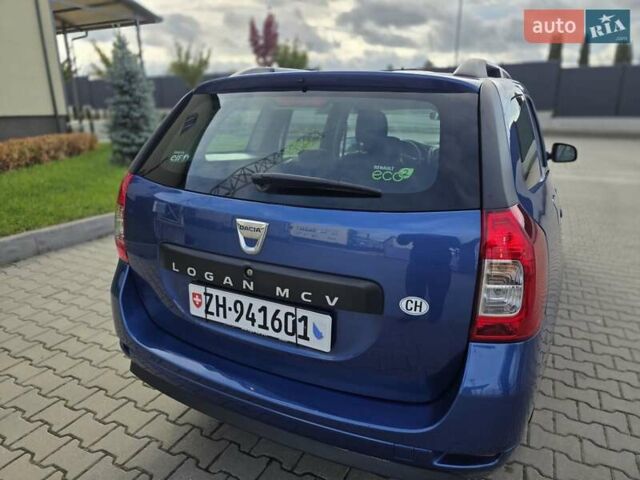 Дачия Logan MCV 2013 в Луцке на Automoto.ua Синий Дачия Logan MCV, объемом двигателя 0.9 л и пробегом 163 тыс. км за 5550 $, фото 22 на Automoto.ua