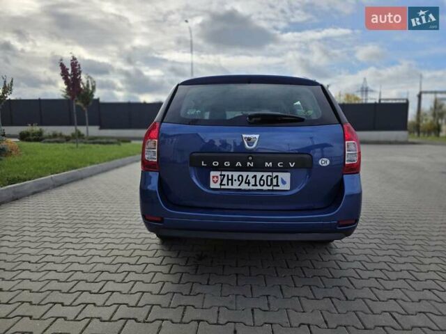 Дачия Logan MCV 2013 в Луцке на Automoto.ua Синий Дачия Logan MCV, объемом двигателя 0.9 л и пробегом 163 тыс. км за 5550 $, фото 14 на Automoto.ua