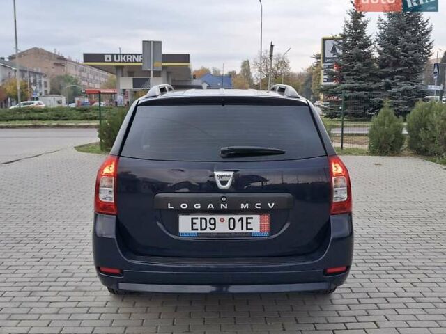 Синий Дачия Logan MCV, объемом двигателя 1.2 л и пробегом 196 тыс. км за 5250 $, фото 2 на Automoto.ua