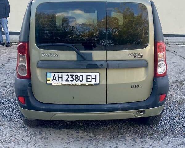 Зелений Дачія Logan MCV, об'ємом двигуна 1.6 л та пробігом 294 тис. км за 4700 $, фото 5 на Automoto.ua