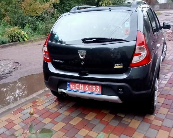 Чорний Дачія Sandero StepWay, об'ємом двигуна 1.6 л та пробігом 182 тис. км за 6700 $, фото 20 на Automoto.ua