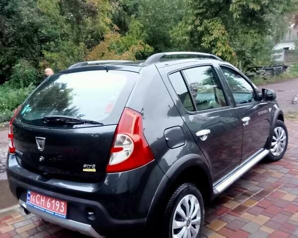 Чорний Дачія Sandero StepWay, об'ємом двигуна 1.6 л та пробігом 182 тис. км за 6700 $, фото 4 на Automoto.ua
