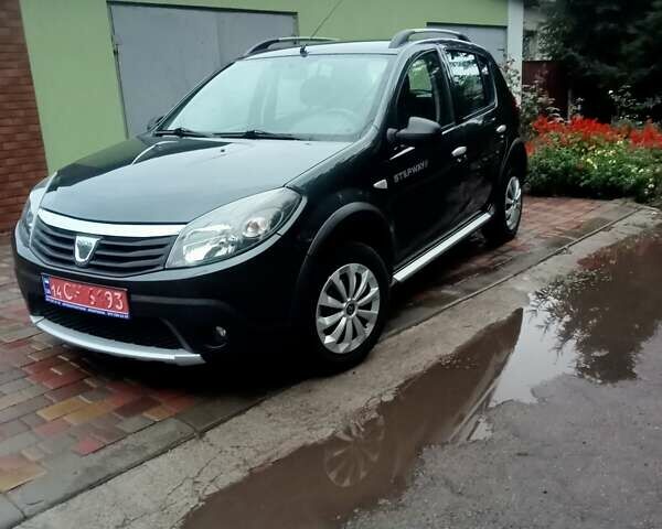 Чорний Дачія Sandero StepWay, об'ємом двигуна 1.6 л та пробігом 182 тис. км за 6700 $, фото 3 на Automoto.ua