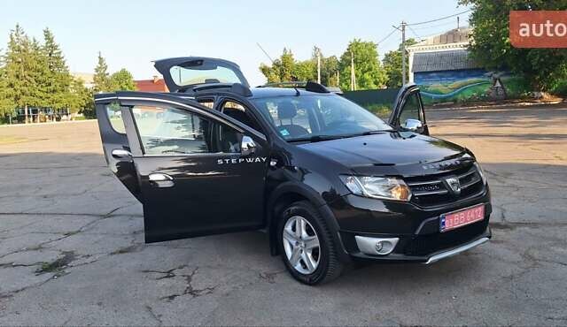 Черный Дачия Sandero StepWay, объемом двигателя 1.5 л и пробегом 184 тыс. км за 8900 $, фото 57 на Automoto.ua